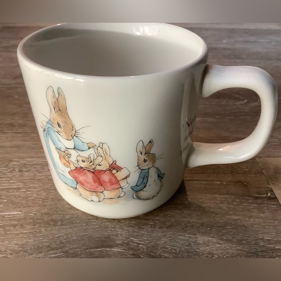 Vintage Wedgwood Beatrix Potter Designs Peter Rabbit Teacup and Bowl Child Set - Picture 12 of 15